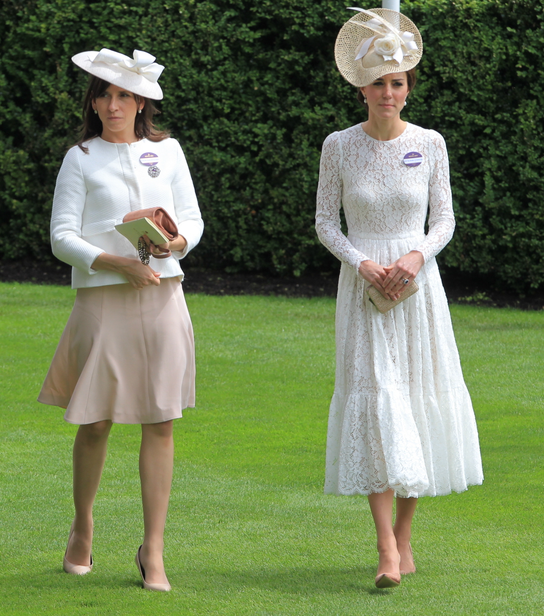 Герцогиня Кейт в Dolce & Gabbana за 3450 фунтов стерлингов для Royal Ascot: салфетка или милая?