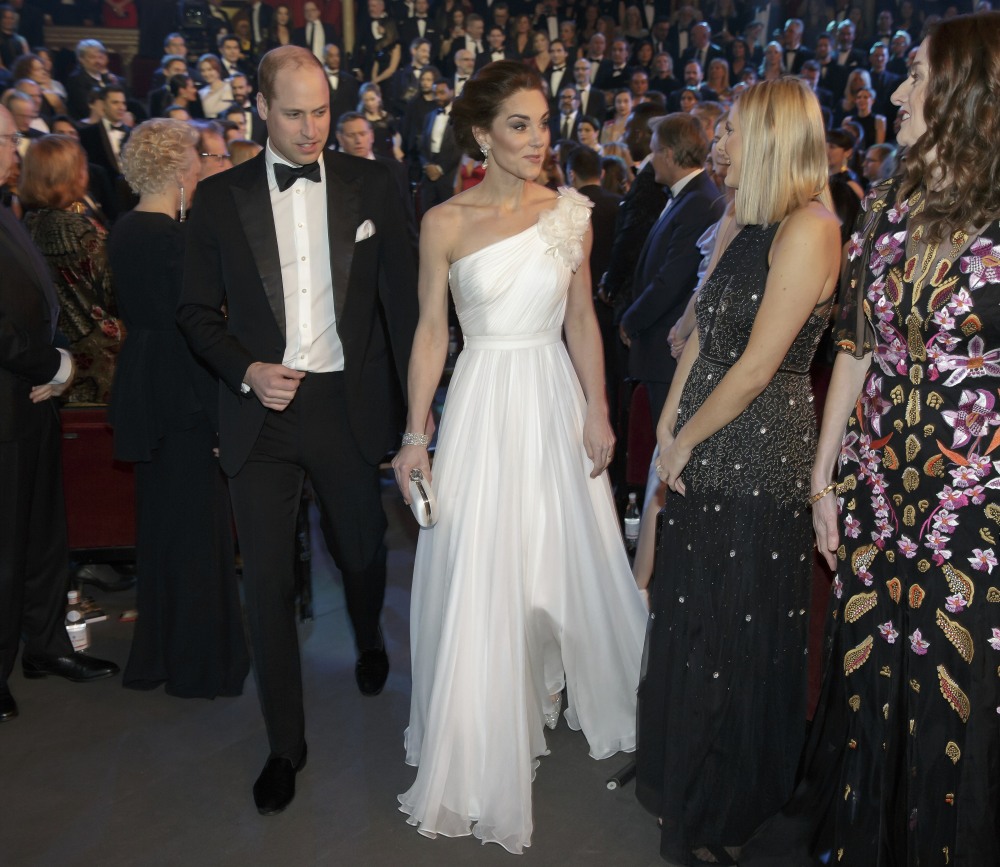 Герцогиня Кейт позаимствовала алмазы у королевы на этот год BAFTA
