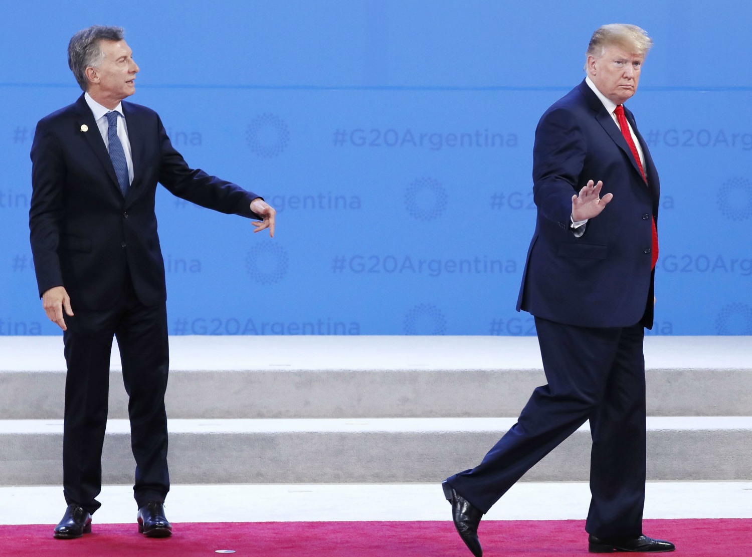 Дональд Трамп был слабым, старческим нацистом на конференции G20 в Аргентине