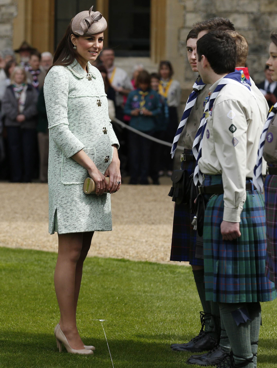 Герцогиня Кейт в родильном доме Mulberry в Виндзорском замке: супер-милая и сияющая?