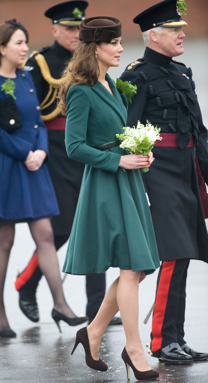 Герцогиня Кейт становится зеленой и трилистной на День Святого Патрика: великолепна или нет?