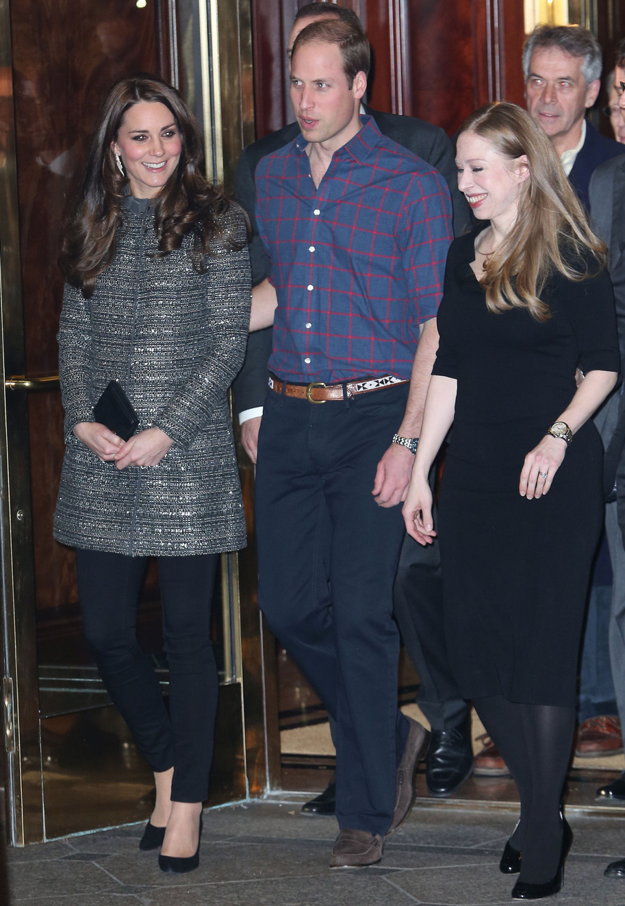Герцогиня Кейт и Уильям вчера вечером встретились с Леброном Джеймсом, Бейонсе и Джей-Зи